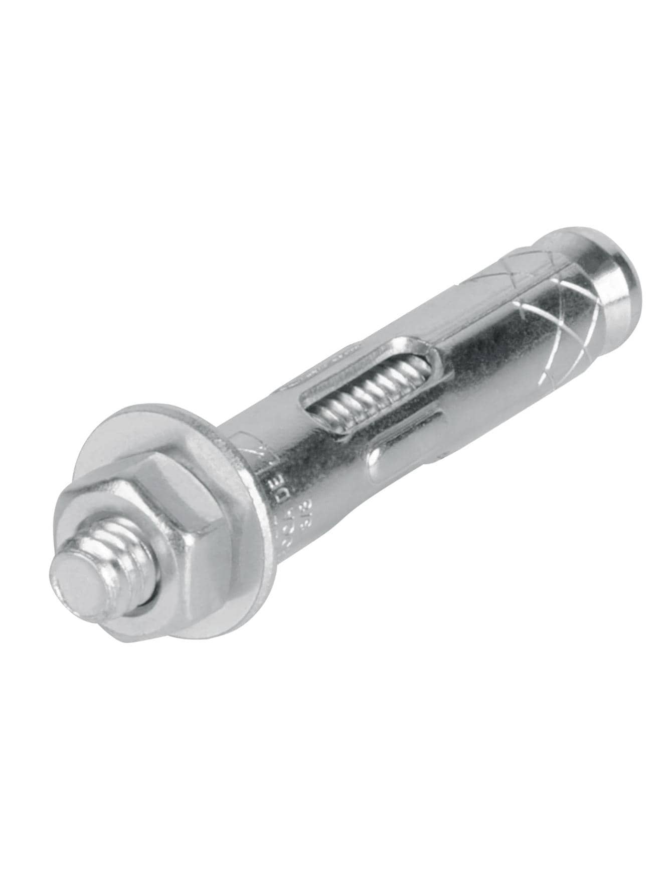 Box With 100 1/4" Expansion Anchors With Steel Screw - A - View 1