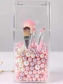 150 件仿珍珠设计装饰珠，现代色块塑料珠，适合家居、圣诞节 - 彩色 - 查看 6