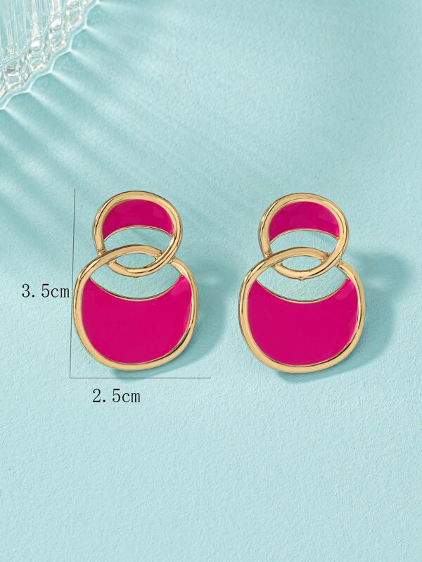 Geometric Drop Earrings SHEIN USA