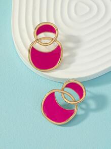 Geometric Drop Earrings