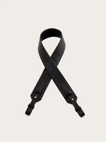 90*3.8公分耐用pu皮革單肩包帶可調節替換斜跨包金色五金配件