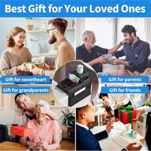 Portable Couch Drink Holder - Couch Arm Tray and Cup Holder Accessory Suitable for Sofa Armrests - màu đen - Xem 7