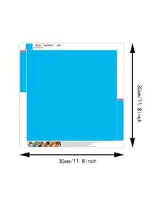 1 st 30*30cm/11.8*11.8inch Ongeraamde DIY 5D Diamond Painting Kit, Vlinders Buiten Diamond Art Volledige Boor Diamant Borduurwerk Kruissteek Schilderij Ambacht Voor Muurdecoratie
