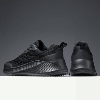 運動鞋適用於男士前綁帶跑步鞋