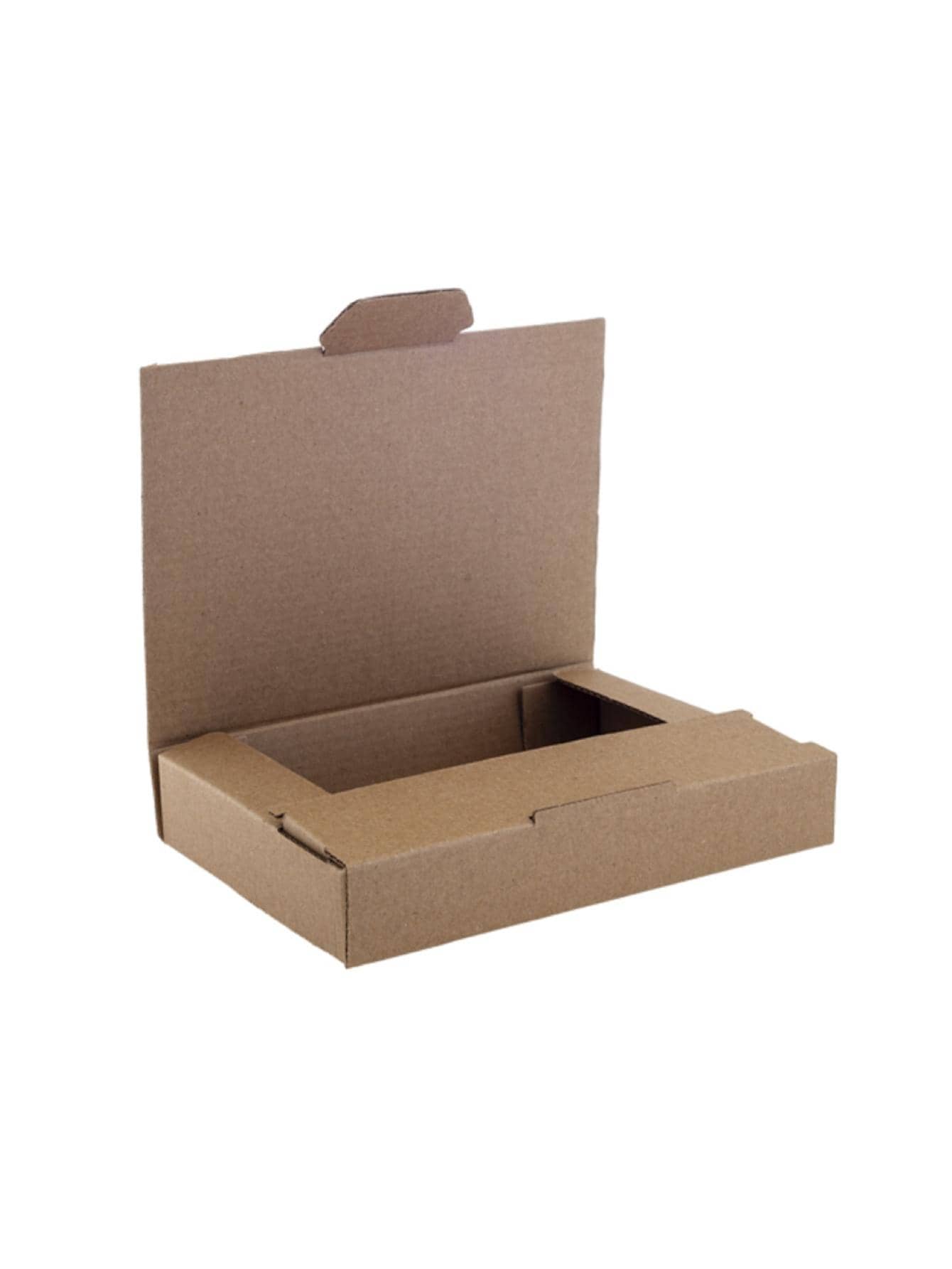 25 Cajitas Cartón 15x11x3 Armable Envío regalos, envoltura, embalaje - Camel - Ver 1