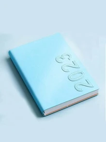 1pc Letter Graphic Random Xoắn ốc Notebook - Nhiều màu - Xem 6
