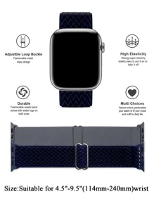 10 Stücke Set geflochtenes elastisches Nylon Sport Solo Loop kompatibel mit Armband, kompatibel mit Xiaomi, kompatibel mit Huawei, kompatibel mit Fitbit Versa 2 1, kompatibel mit Samsung Galaxy Watch, 20MM 22MM 38mm 40mm 41mm 42mm 44mm 45mm 49mm für Frauen Männer, Nylon Elastische Armbänder kompatibel mit Series 9 8 7 6 SE 5 4 3 2 1 Ultra Ultra als Geschenk für Studenten zur Rückkehr in die Schule