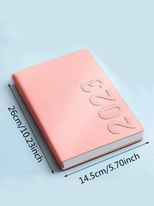 1pc Letter Graphic Random Xoắn ốc Notebook - Nhiều màu - Xem 9