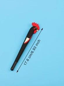 2入組卡通雞設計中性筆 - 彩色 - 查看 6