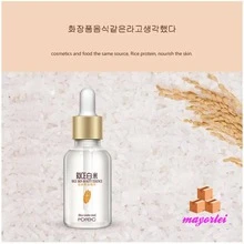 Suero de extracto de arroz, esencia facial, ácido hialurónico antiarrugas, colágeno antienvejecimiento, blanqueamiento, hidratante para el cuidado de la piel facial , Suero Hialurónico Esencia de Suero Facial, Suero Facial de Arroz para Aclarar la Piel Suero Facial Hidratante, Cuidado de la Piel con Arroz Blanco para la Piel Nutritiva Diaria 30 Ml - transparente - Ver 4