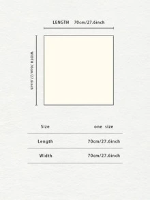 1 件橙色浪漫復古高貴印花圖案圍巾適合旅行、派對或時尚頭帶頭巾方形圍巾