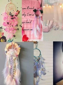 100 pièces Remplissage de boîte-cadeau à motif de plumes