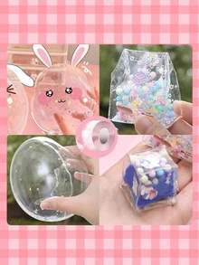 1 pieza Cinta transparente - transparente - Ver 4