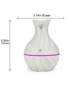 1 Máy Tính 7 Màu Vân Gỗ Điện Máy Tạo Độ Ẩm, Hiện Đại Để Bàn Atomizer Dưỡng Thiết Bị Hoàn Hảo Cho Phòng Ngủ, Văn Phòng, Máy Tính Để Bàn - màu nâu - Xem 6