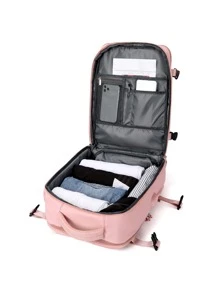 Travel Backpack Work Bag, Carry On Hand Luggage, Water Resistant Business Large Daypack Weekender Bag, Slim Laptop Backpack With USB Charging Port, College Bag Computer Bag Gifts Fits 15.6 Inch Notebook, Large Capacity For Valentine's Day Holiday Laptop Case The Sporty Life Summer Summer Bag Spring Break Vacation Bag Pack Backpacks Travel Must Haves Large Bag Laptop Bag - Pink - View 4