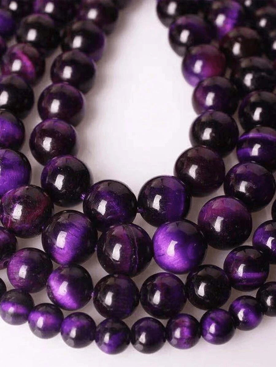 1股釘珠DIY首飾配件 - 紫色 - 查看 1