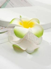 1 Máy Tính Nữ Ombre Thiết Kế Hoa Vuốt Tóc Dễ Thương Để Trang Trí Tóc Boho - màu xanh lá - Xem 4