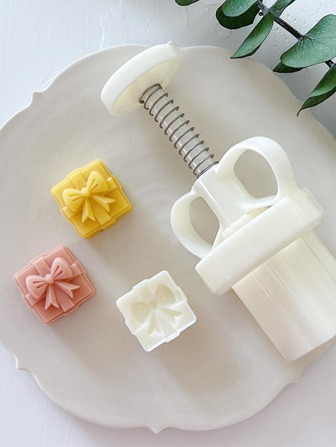 2入組蝴蝶結裝飾蛋糕按模具