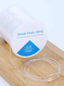 1roll Thread DIY Jewelry Accessory - Clear - View 3