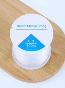 1roll Thread DIY Jewelry Accessory - Clear - View 1