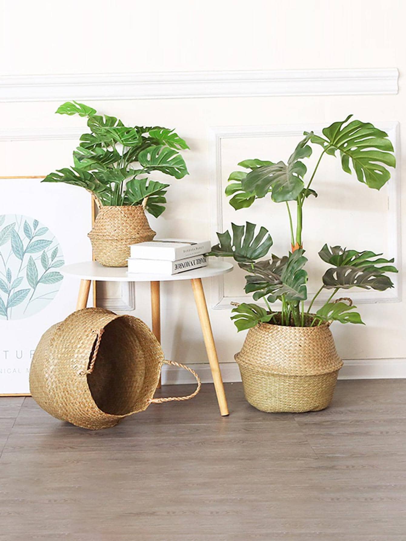 1 szt. Tkany wazon na kwiaty - Burzowy niebieski - Zobacz 1