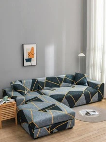 1入組沙發套柔軟彈性客廳沙發坐墊套抗污宠物家具保護套 - 彩色 - 查看 2