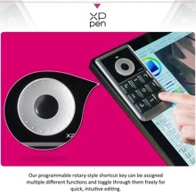 XPPen AC19 Shortcut Remote Express Keys Keyboard for Drawing Display and Drawing Tablet - Black - View 4