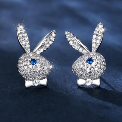 Vanel 1 Đôi Bông Tai Đính Đá Cubic Zirconia Tinh Tế Cho Nữ Làm Quà Tặng