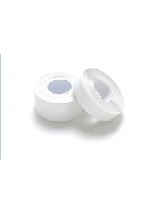 1 cuộn Nhãn niêm phong sàn trơn - trắng - Xem 3