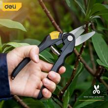 1pc 8 Inch Garden Pruner Shears Blade Pruning Scissors For Bonsai Fruit Tree Flower Branch Yard,Garden Tools, Gardening Tools For Garden - Black - View 1