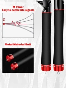 GOTURE 1入組紡紗輕便伸縮式釣竿