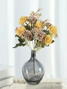 Bó hoa nhân tạo 1 cái - Màu vàng - Xem 1