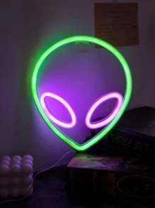 Đèn Neon Hình Người Ngoài Hành Tinh - Nhiều màu - Xem 1