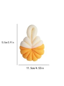 1 pieza Esponja de baño en forma de flor - Naranja - Ver 3