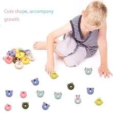 Niños 30 piezas/set Juguete TPR complicado gracioso al azar con diseño de animal de dibujos animados para - Multicolor - Ver 3