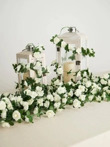 Hoa Nhân Tạo - trắng - Xem 8