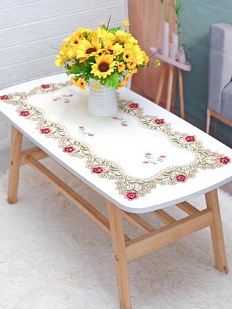 1入組花卉刺繡餐墊