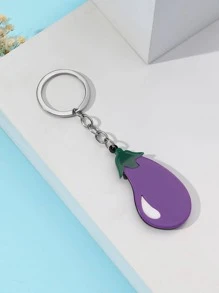 Móc khóa quyến rũ cà tím - Nhiều màu - Xem 2