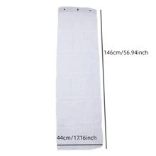 1pc Hanging Over The Door Shoe Storage Bag Halloween Decorations Halloween Costumes Autumn Decor Festival Decor - White - View 4