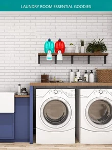 1pc Laundry Detergent Cup Holder, Prevents Soiling Detergent Cup, Laundry Detergent Organizer