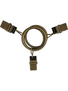 10pcs Stainless Steel Curtain Ring Clip Gifts Birthday Graduation