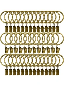 10pcs Stainless Steel Curtain Ring Clip Gifts Birthday Graduation