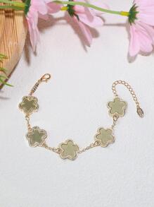 Vòng tay trang trí hoa - Vàng - Xem 3