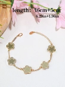 Vòng tay trang trí hoa - Vàng - Xem 5