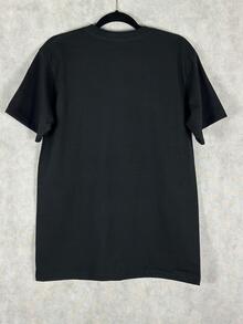 Camiseta con Hombros caídos con Estampado de boxeo - Negro - Ver 3