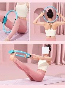 普拉提圓環,健身環圈,普拉提圓環運動的大腿訓練,瑜珈圓環大腿瘦身器,女性內腿運動設備,普拉提設備大腿運動主人 - 藍色 - 查看 2