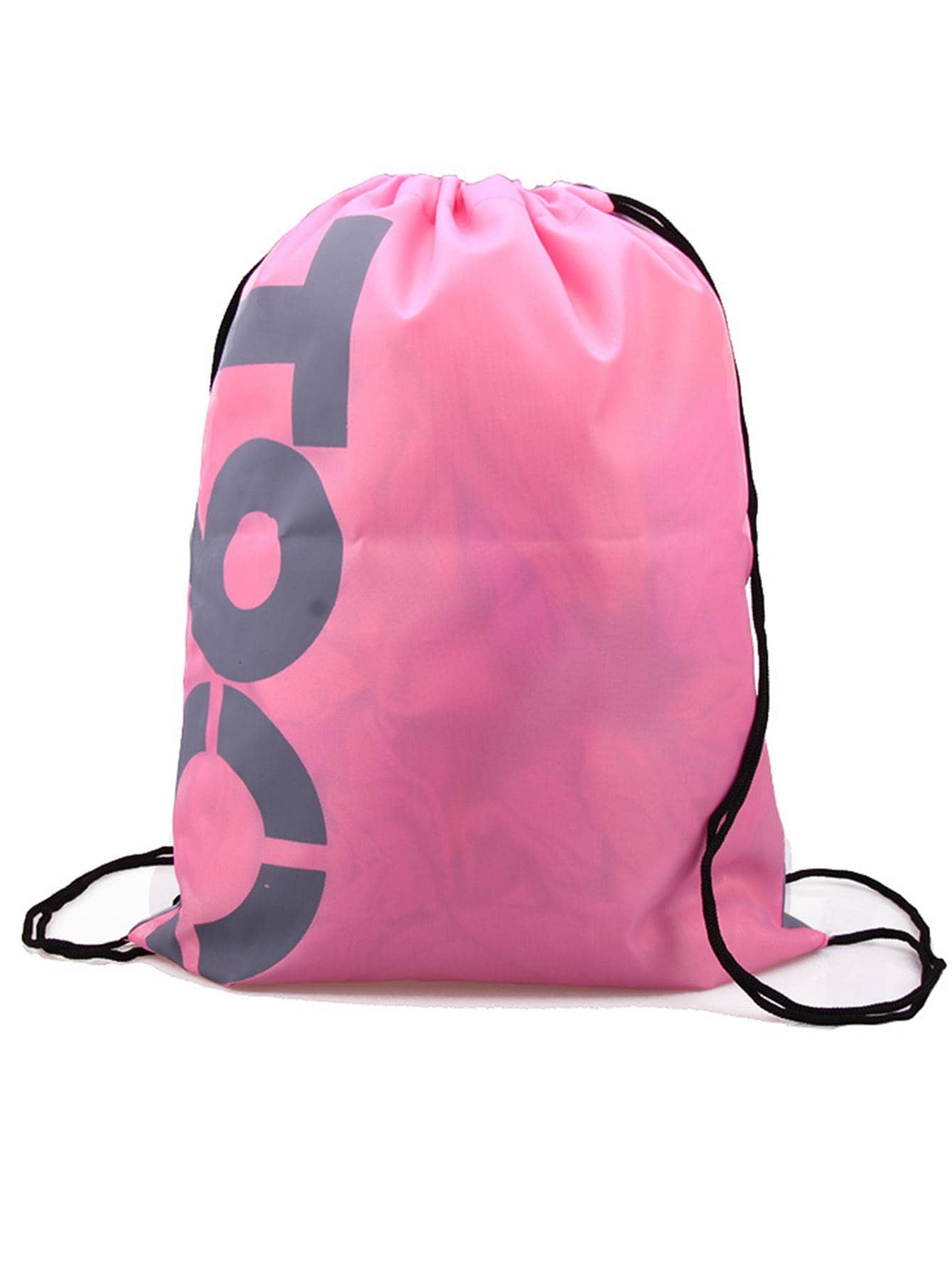 Túi bơi đồ họa chữ cái 1 cái - Hồng - Xem 1