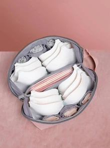 Travel Underwear Bra Organizer Bag With Multiple Compartments For Suitcase, Luggage Bra Organizer Bra Storage Travel Essentials Ladies Travel Organizer Travel Accessories For Girl Women Drawer Wardrobe Organizer Closet Storage Quilted Bag Underbed Organizer Box Drawer/Wardrobe Organizer /Closet Storage/Quilted Bag Underbed Organizer Box Organizer Storage Bins Closet Organizer For Clothing Wardrobe Storage Closet Dividers Closet Dividers For Bedroom Dorm Sweater Sock Pants Jeans