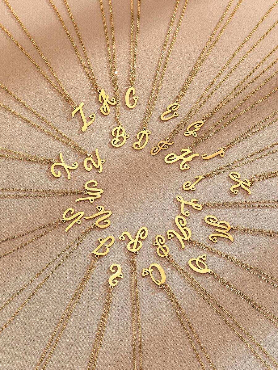 1 vòng cổ mặt dây chuyền nốt nhạc - Vàng - Xem 1