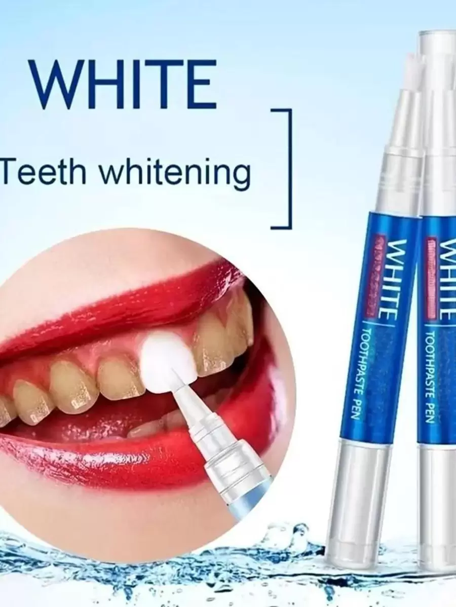 1-3 支牙齿美白笔，瞬间呈现仿珍珠白笑容 - 白色 - 查看 1